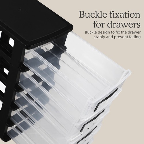 Organizer Organizer per Cassetti in Plastica Organizer per Piccoli Oggetti Organizer - Foto 11 di 11