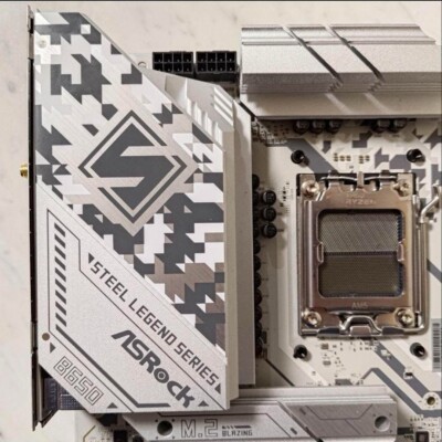 ASRock B650 Steel Legend WiFi Motherboard AMD Socket AM5 Used | eBay