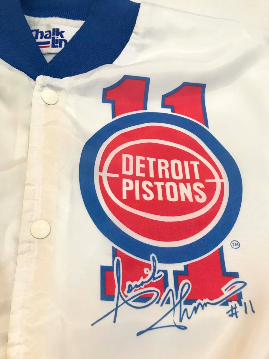 ジャケット・アウター VINTAGE ChalkLine PISTONS STADIUM JAC Vintage Detroit Pistons Chalk Line Jacket NBA basketbal