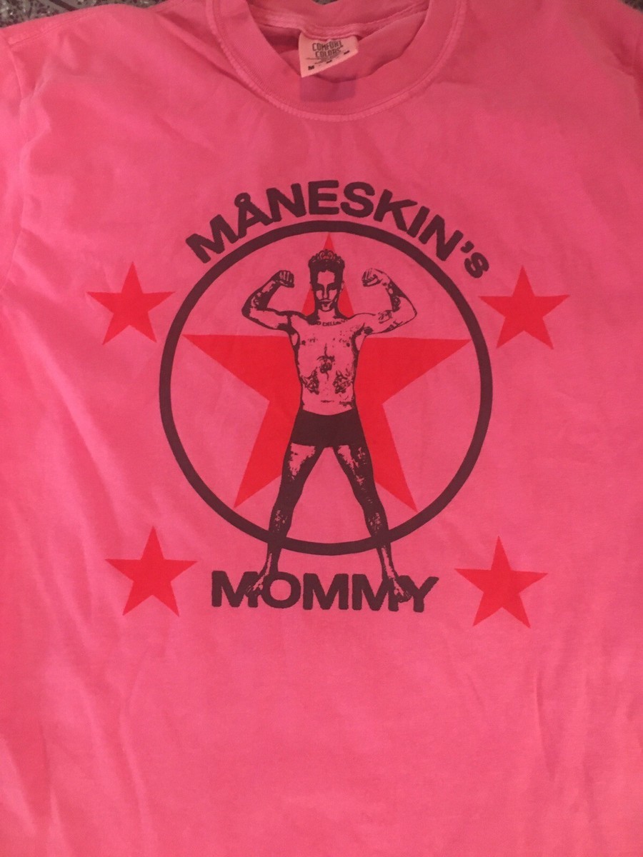 2023 Maneskin Mommy Shirt Large Rush World Tour Concert MSG New