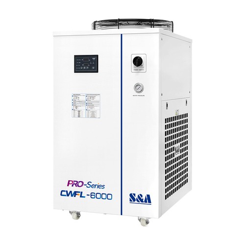 Enfriador de agua industrial de fibra Cloudray S&A CWFL-6000 para máquina de corte de fibra - Imagen 7 de 8
