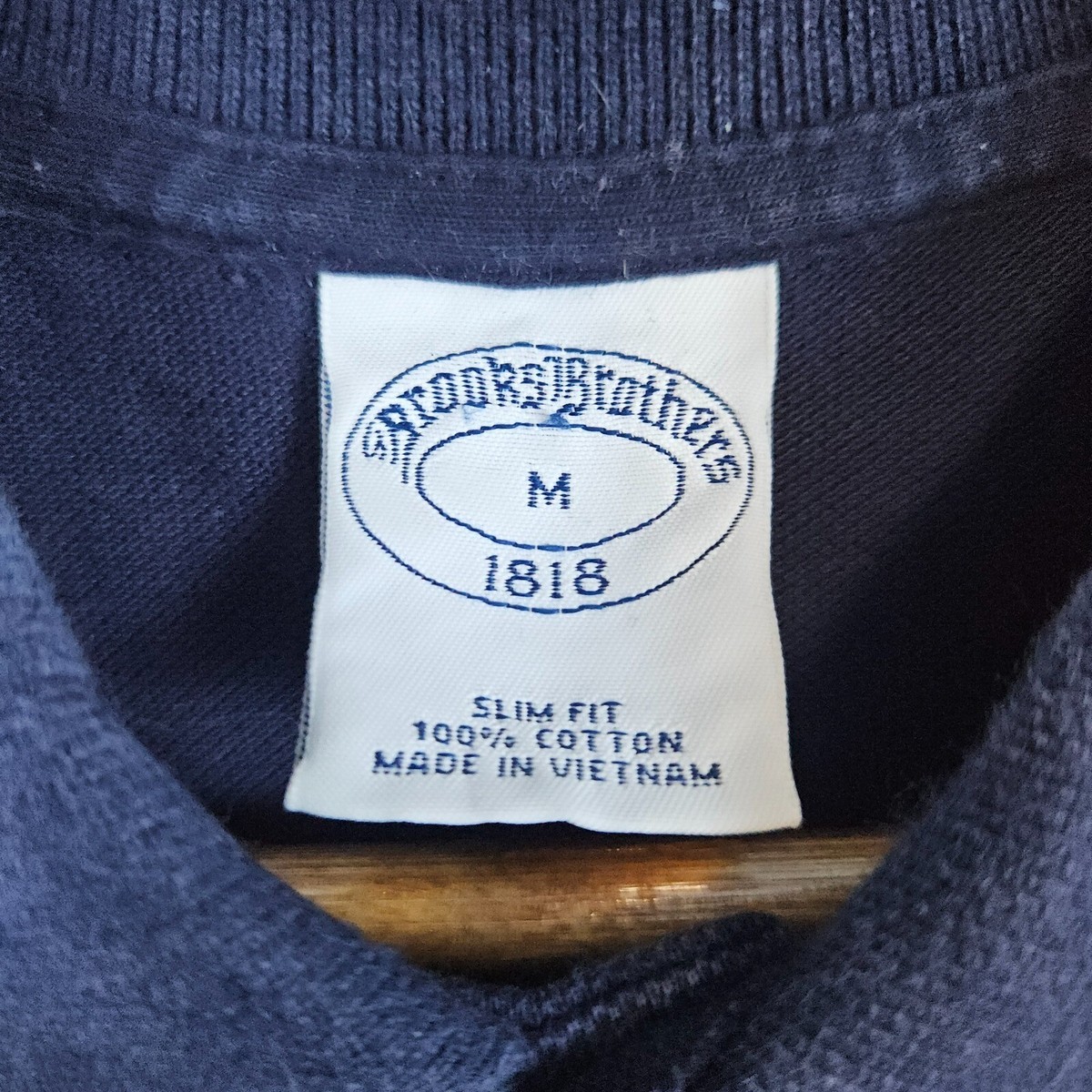★Brooks Brothers 1818 ポロシャツ M ネイビー★ BROOKS BROTHERS POLO SHIRT 1818 Men's ORIGINAL Fit 2XL - XXL