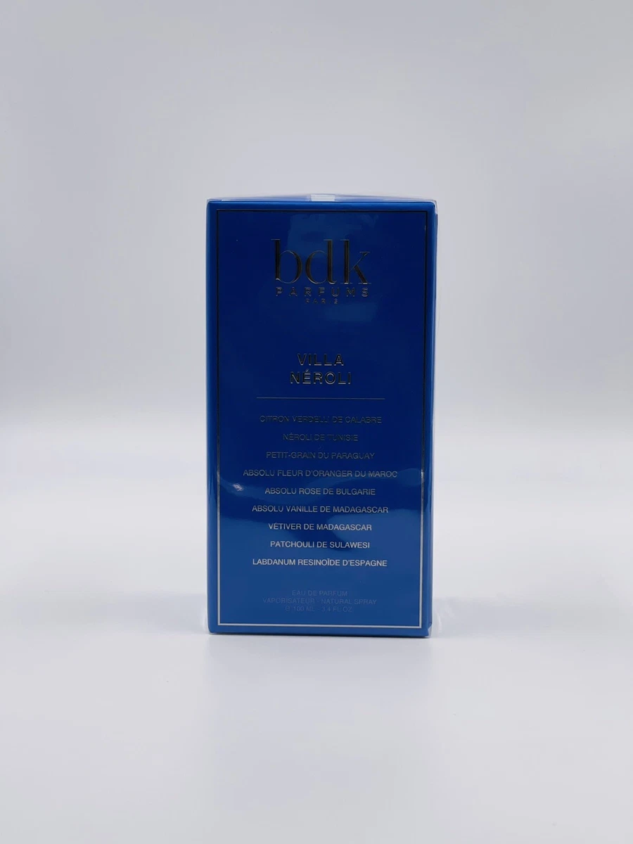 bdk Parfums Villa Neroli 100ml / 3.4 oz Eau de Parfum New SEALED BOX Authentic