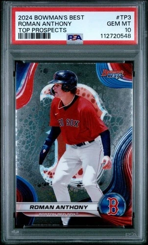 2024 Bowman's Best Roman Anthony #TP-3🔥PSA 10🔥LOW POP🔥
