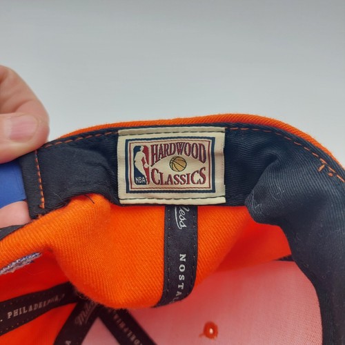 Vtg Mitchell & Ness New York Knicks Wool Snapback Hat Cap NBA Hardwood Classics - Picture 9 of 10