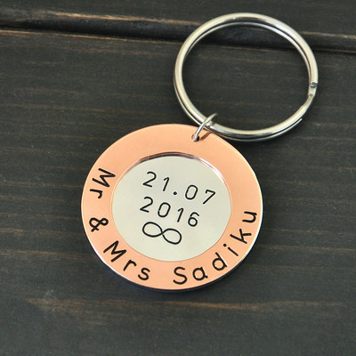 personalized keychain for husband