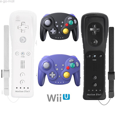 Built-in Motion Plus Remote/Nunchuck/ Wii Gamecube Controller for Wii Console
