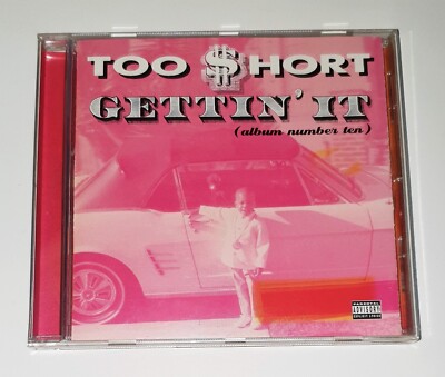 Too Short - Gettin It (Album Number Ten) US CD 1996 RARE PINK COVER !! Too $hort