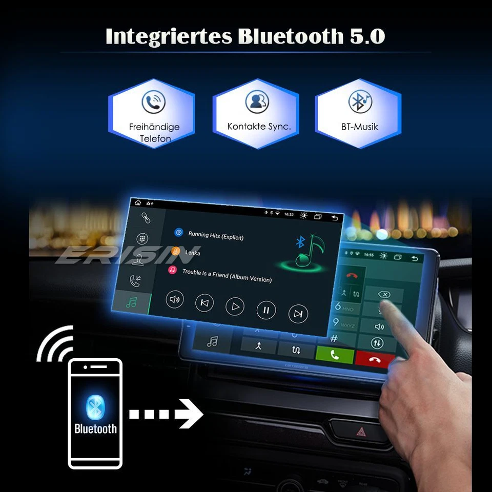 9"Android 14 Autoradio DAB+Navi Mercedes A/B Klasse Vito Sprinter Viano Crafter - Bild 4 von 4