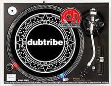 Dubtribe - 7"-12" DJ slipmat for LP turntable record player