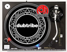 Dubtribe - 7"-12" DJ slipmat for LP turntable record player 
