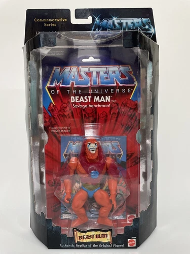 2000 MOTU Beast Man Masters of the Universe Commemorative Series MOC Sealed