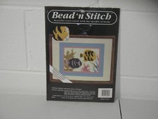 Bead n Stitch 08208 Tropical Friends Fish Nancy Bombard Cross Stitch Sealed NEW
