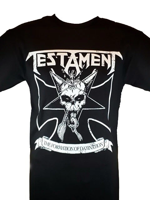 TESTAMENT DAMNATION NEW Band Merch Black T shirt
