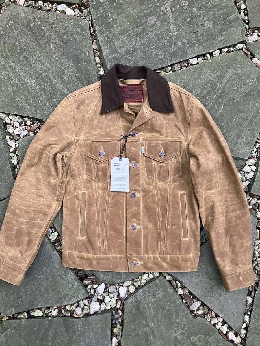 中古 Levi's × FILSON FISHING JACKET Filson x Levi's Fishing Jacket | Uncrate