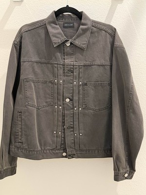 John Elliott Charcoal Grey Thumper Type II Size M GENTLY WORN GREAT CONDITION