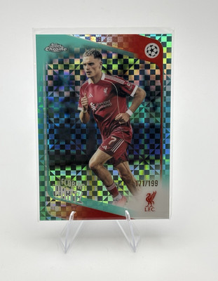 Topps Chrome 2026 Florian Wirtz #74 Liverpool FC UEFA /199 Serial Numbered