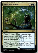 Mind into Matter 202 Rare Secrets of Strixhaven Magic: The Gathering Near Mint