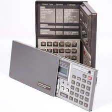 Vintage HP 28S Advanced Scientific Calculator Sharp PC-1270 Pocket PC Bundle