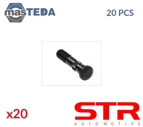 STR-40407 WHEEL BOLT NUT SET KIT S-TR 20PCS FOR RENAULT TRUCKS MIDLUM