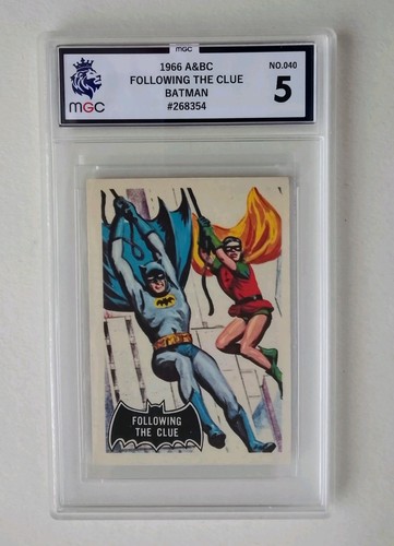 1966 A&BC Batman Black Bat #40 — MGC 5