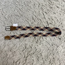 Red/White/Blue Hart Equestrian Woven Horseback Riding Equestrian Belt