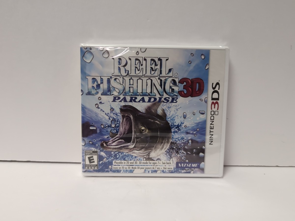 3ds reel fishing paradise 3d Theyll fish in many different locations such as Reel Fishing: Paradise 3D (Nintendo