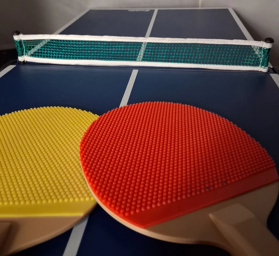 Franklin Portátil Plegable Mesa Ping Pong Autónomo Juego de Viaje - Usado en Excelente Condición Foto 3 de 4