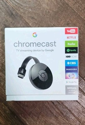 Google Chromecast 2 1080p Media Streaming Device - Black