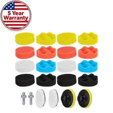 22pc 3" Car Buffing Pads Polishing Sponge Set Waxing Foam Polisher Kit for .