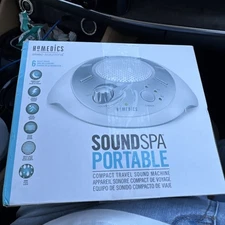 Homedics SoundSpa Sleep and Sound Machine with 6 Relaxing Nature Sounds