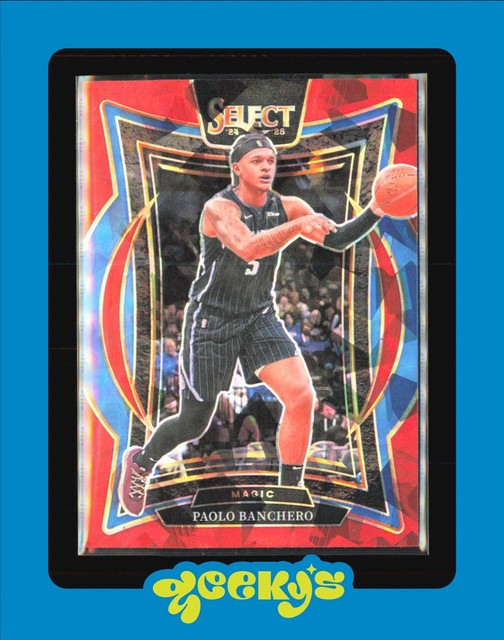 2024-25 Select - Concourse Paolo Banchero #35 Red Ice Prizm $2 MIN ORDER Magic