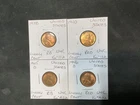 United States 1938-1946  Lincoln Cent Red/RB UNC 4 Coin Lot.  11106