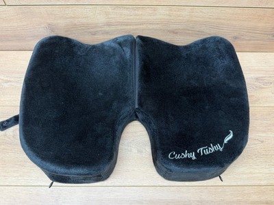 Cushy Tushy Premium Foldable Travel Seat Cushion, Perfect for Travel or Driving