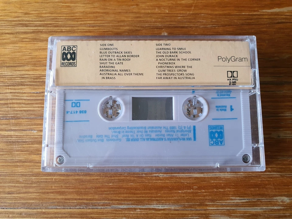 Ian McNamara's Australia All Over Volume Three - 1989 Audio Cassette Tape - Image 3 of 4