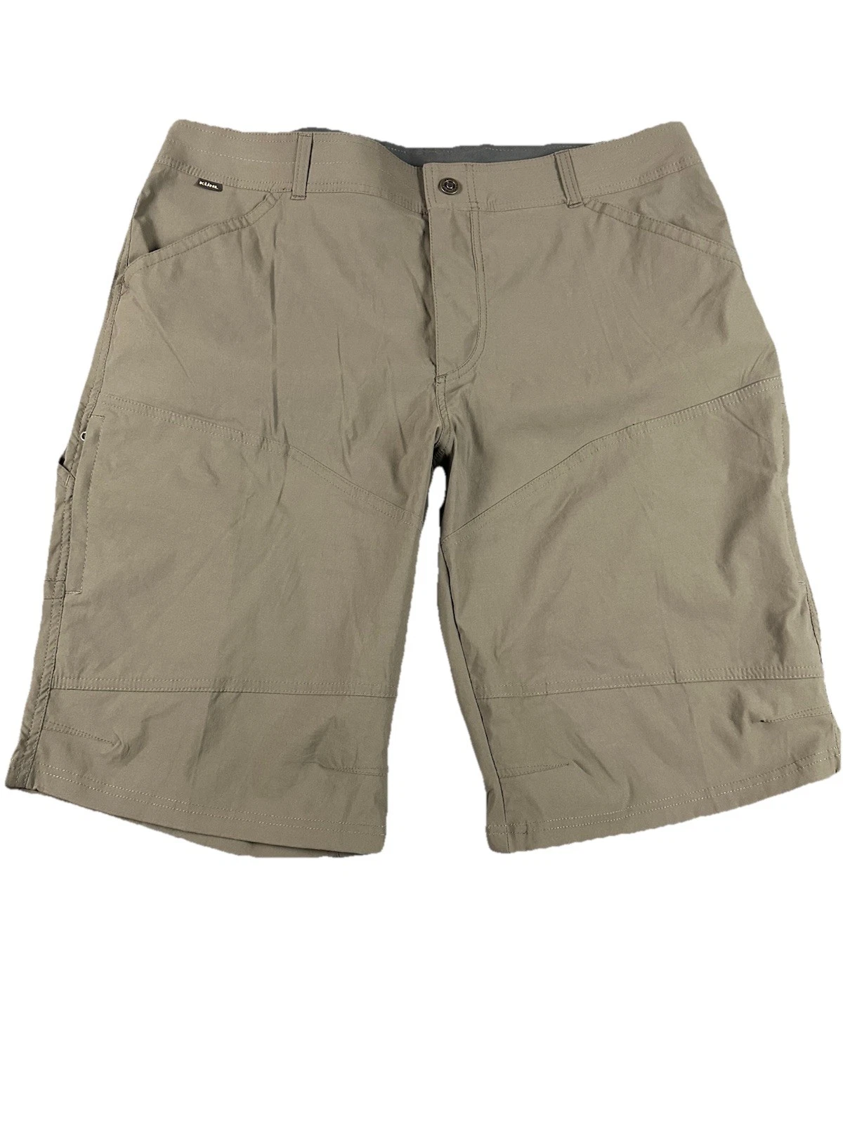 Kuhl Shorts Mens 40 Green Renegade Cargo Stretch Hiking Outdoors Trail 5121
