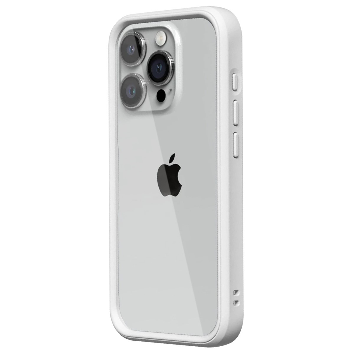 Rhinoshield Coque iPhone 15 Pro blanche MOD NX finition premium