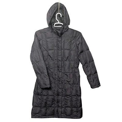 The North Face Womens Metropolis Parka 550 Down Puffer Coat Black Medium F14QV04