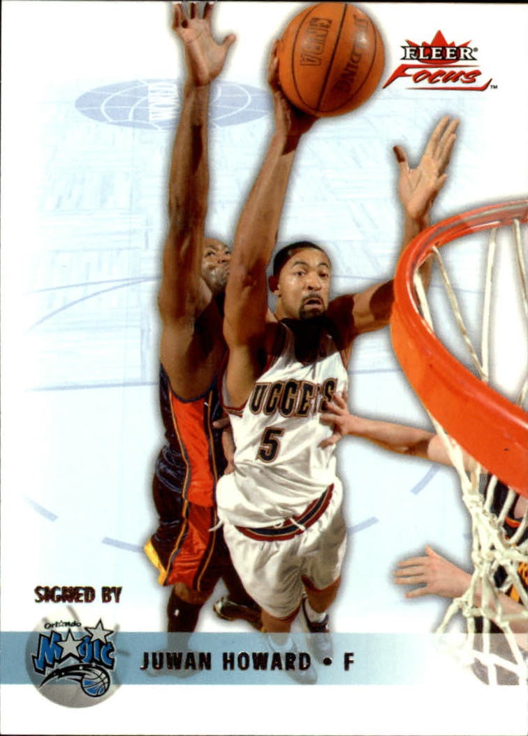 2003-04 Fleer Focus #105 Juwan Howard - BSK