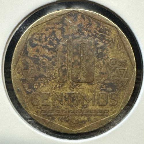 Peru 🇵🇪 Zehn (10) Centimos Münze 2008 - Bild 2 von 2