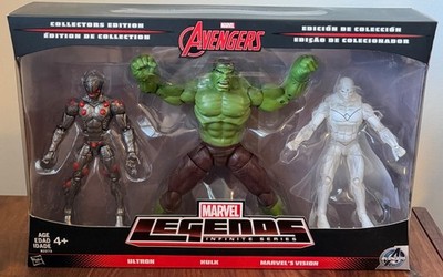 Marvel Legends Infinite Series Avengers Ultron Hulk Vision 3-pack figure Set New