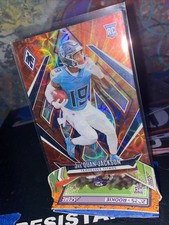 Jha’Quan Jackson 2024 Panini Phoenix Fireburst Prizm /350 Card Titans Rookie. rookie card picture