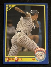 1990 Score Kevin Maas Baseball Rookie Card (RC) #606 Yankees OF GD O/C. rookie card picture