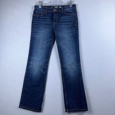 Cat  Jack Bootcut Jeans Womens Size 16 Stretch Mid Rise Medium Wash Blue