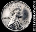 1943-S Lincoln Wheat Cent - Re-processed  Scarce  High Grade  No Reserve  #J9854
