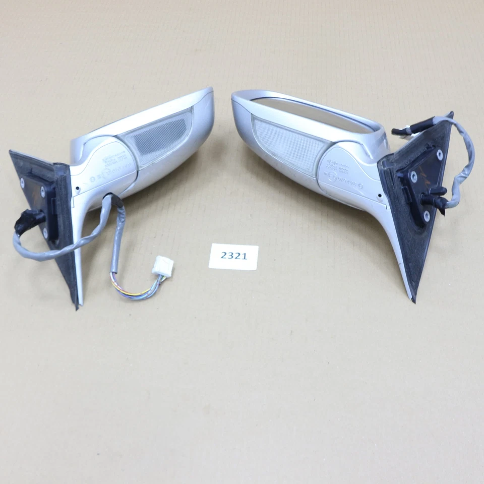 Espejo retrovisor lateral plateado para puerta eléctrica Lexus GS300 GS350 GS430 GS450h 06-07 OEM Foto 4 de 4