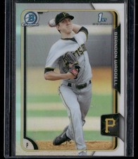 2015 Bowman Draft #77 Brandon Waddell Chrome Refractors