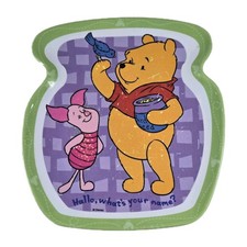 Disney Winnie-the-Pooh Melamine Plate Tigger Piglet Pooh Zak Designs 8  