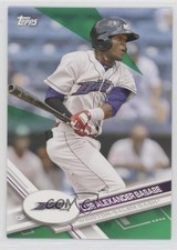 2017 Topps Pro Debut Green 61/99 Luis Basabe Luis Alexander Basabe #82 1v3