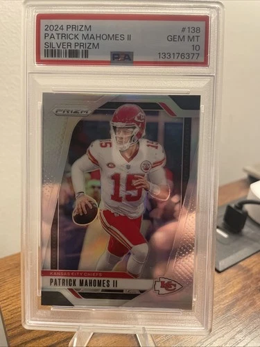 2024 Prizm Patrick Mahomes Silver PSA 10